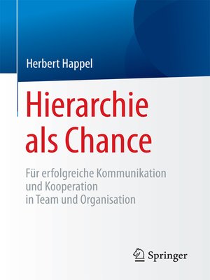 cover image of Hierarchie als Chance